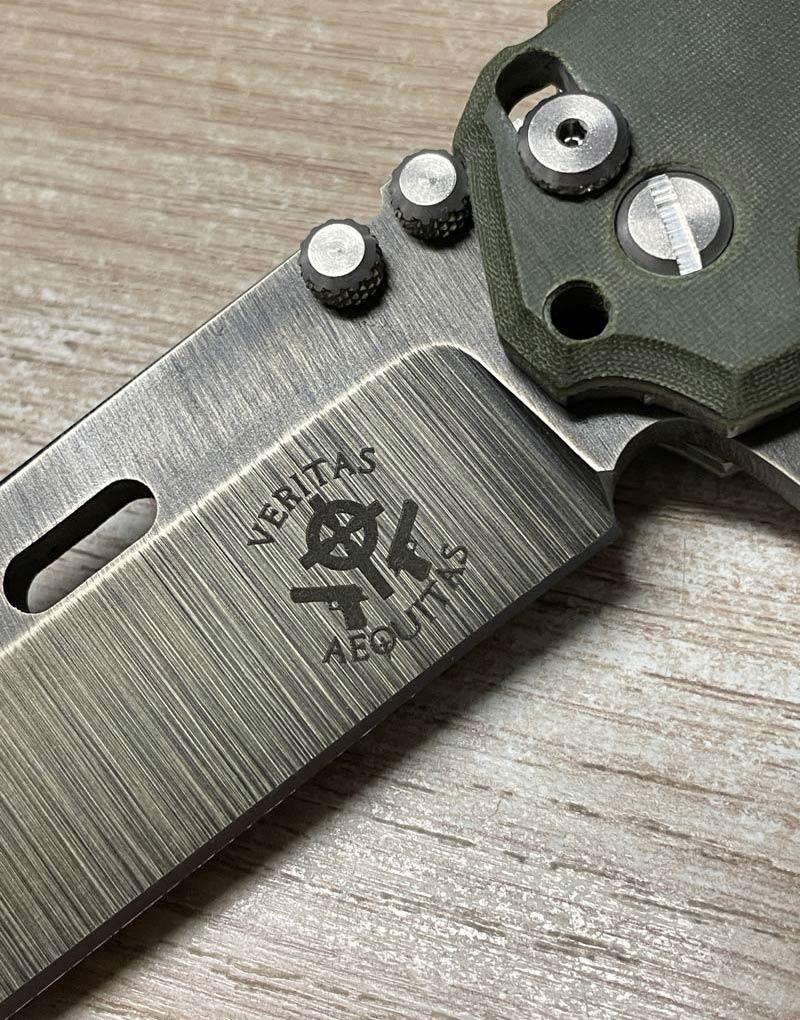 incisione logo personalizzato dal cliente