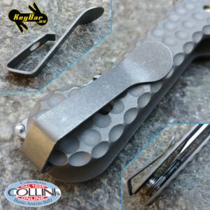Key-Bar - Clip Deep Carry 2.0 in titanio - Accessorio KeyBar