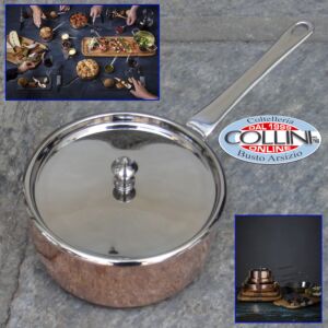 ScanPan - Casseruola con manico e coperchio in acciaio serie Maitre D' Copper 14 cm 