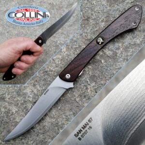 Berkel - coltello folder in San Mai VG10 67 strati - coltello gentleman 11 cm - coltelli cucina