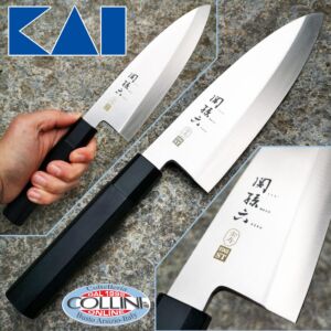 Kai Japan - Seki Magoroku Kinju - Deba Heavy Duty knife 18cm. - AK-1103 - coltello cucina