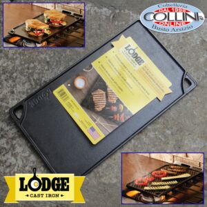 Lodge  - Griglia reversibile in ghisa - Cast Iron Reversible Grill/Griddle
