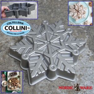 Nordic Ware - Stampo Frozen Snowflake - tortiera fiocco