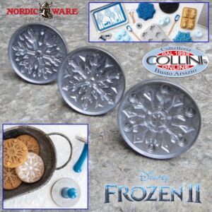 Nordic Ware - Timbri per Biscotti Disney Frozen 2 - Fiocchi di Neve - Disney - ED. LIM. 