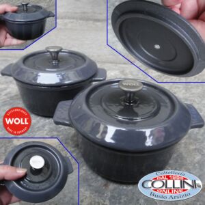 Woll - Set 2 mini cocotte in ghisa cm.10