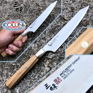 Mcusta Zanmai - Beyond Utility knife 15cm - Aogami Super steel - ZBX-5002B - coltello cucina