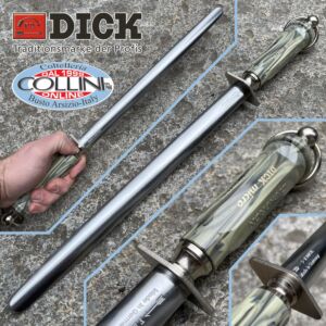 Dick - Acciaino professionale fine 30 cm - taglio super fine - sezione ovale - 7500330