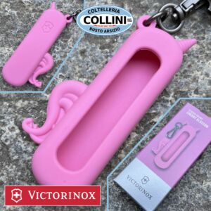 Victorinox - Unicorn Cherry Blossom - Silicon Case - Classic SD Colors 58mm - 4.0452 - Fodero