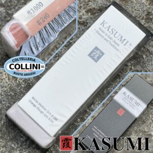Kasumi Japan - Pietra per affilare - Grana 240/1000 - 80001 - accessori coltelli