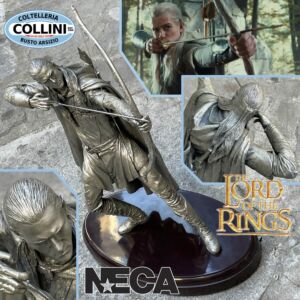 Neca - Statua in peltro Legolas - 60 cm - Limited Edition - Il Signore Degli Anelli