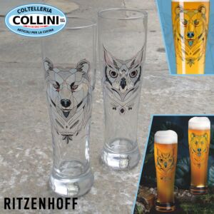 Ritzenhoff -  Set  2 bicchieri da birra  BRAUCHZEIT - BY ANDREAS PREIS
