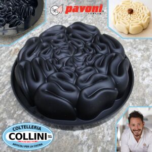 Pavoni - Stampo Tortiera In Silicone DENTELLE - By Cedric Grolet