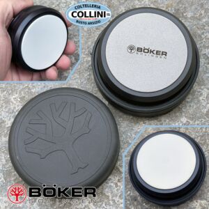 Boker - Puck - Pietra per affilare doppia compatta - ceramica e diamante - 09BO379 - accessori coltelli