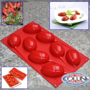 Silikomart - Stampo in silicone tulipani 8 porzioni - fancy&function 