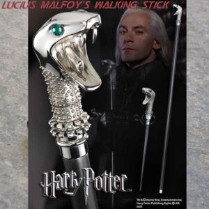 Harry Potter - Bacchetta Magica di Lucius Malfoy - Bastone da Passeggio NN7639