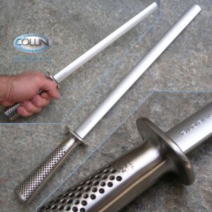 Global knives - G39B Diamond Steel Sharpener 30cm - acciaino cucina