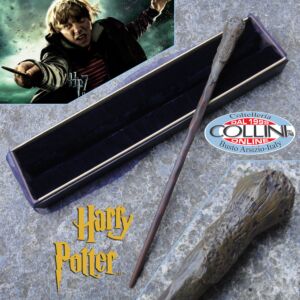 Harry Potter - Bacchetta Magica di Ron Weasley con scatola di Olivander NN7462