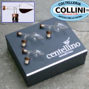 Centellino - Confezione 3 Decanter C100 - C60 - C35 -  vino e olio
