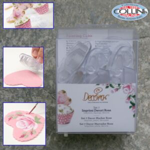 Decora - Painting cake - Set 7 Imprimi Decori Rosa - 9271032