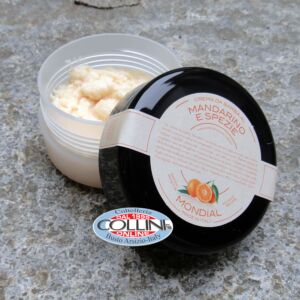 Mondial - Sapone e crema da Barba - Mandarino e Spezie - Made in Italy - 40292