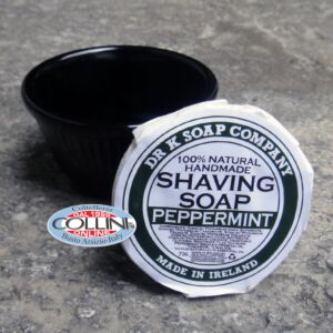 Dr. K Soap Company - Sapone da Barba e Ciotola Ceramica - Peppermint - Made in Ireland