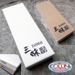 Mcusta-Zanmai - Pietra giapponese per affilare doppia grana 6000/1000 - accessori coltelli 