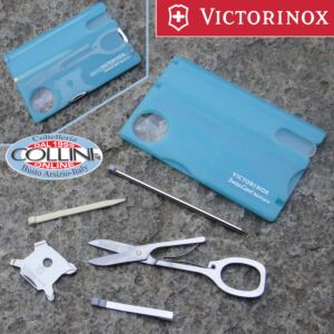 Victorinox - SwissCard Manicure 11 usi - IceBlue - 0.7240.T21 - utensile multiuso
