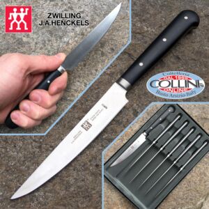 Zwilling - Set 6 coltelli da bistecca forgiati - Matteo Thun design - coltello cucina
