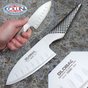 Global knives - GS41 - Small Santoku Alvelolato 9cm - coltello cucina