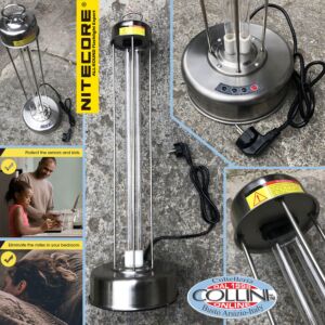 Nitecore - Lampada sterilizzante UV + Ozono - germicida - Large 100m² - ZWXTD-04