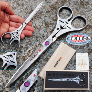 Mcusta - Mod. Fuji forbici professionali in VG-10 Damasco - DDF-170D 