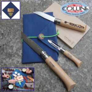Opinel - Nomad Cooking Kit - Set Coltelli da Cucina da outdoor e campeggio 
