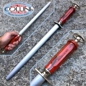 Dick - Acciaino Sapphire Cut in acciaio da 30cm a sezione ovale - 7598330 - affilatura coltelli