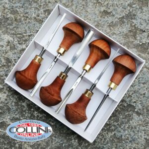 Pfeil - Sgorbie palmari da legno - Set 6 pezzi - LS B 