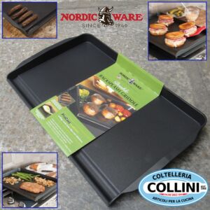 Nordic Ware - Teglia antiaderente 2 fuochi - Backsplash griddle double 