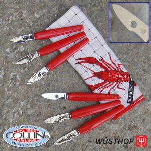 Wusthof - Set per granchio e aragosta -   Set of  6 knives  for Crab and Lobster 