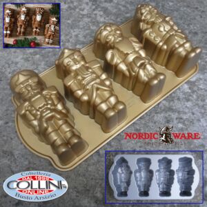Nordic Ware - Stampo Nutcracker - Schiaccianoci