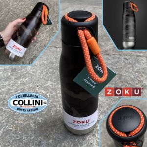 Zoku - Borraccia in acciaio inox 500 ml termica
