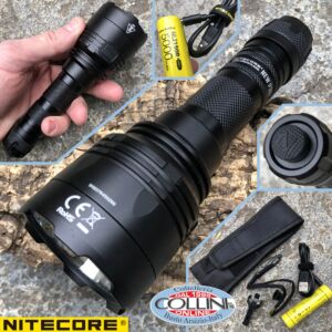 Nitecore - NEW P30 - 1000 lumens e 618 metri + Batteria Ricaricabile USB 21700 da 5000mAh - Torcia Led 
