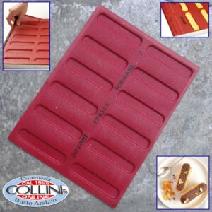 Pavoni - Tappetino microforato per 12 Eclair 