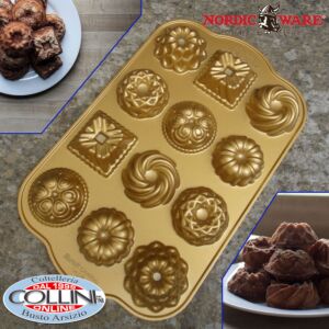 Nordic Ware - Stampo Bundt Charms - 12 cavita'