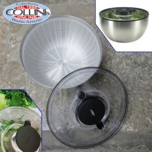 Oxo - Asciuga insalata - Centrifuga in acciaio