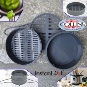 InstantPot  -  Set 2 cestelli per cottura a vapore 