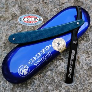 Dovo - Shavette - Micarta Verde Acqua - 201 041 - Rasoio per Barba 