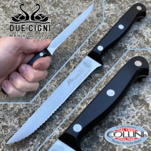 Due Cigni - Linea Classica 2C - coltello bistecca dentato 11cm - 766/11D - coltello cucina 