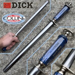 Dick - Acciaino Polish in acciaio da 30cm a sezione ovale - 7550330 - affilatura coltelli