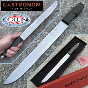 Gastronom by ExtremaRatio - Coltello Trinciante per Arrosti e Salumi 26cm. - Coltello da Cucina Professionale 