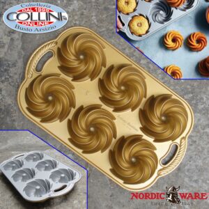 Nordic Ware  - Stampo Heritage Bundtlette - 6 monoporzioni 