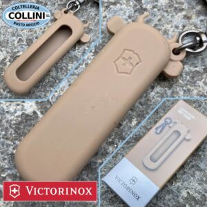 Victorinox - Cow Wet Sand - Silicon Case - Classic SD Colors 58mm - 4.0454 - Fodero 