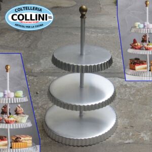 Made in Italy -  Alzata La Dolce Vita  in alluminio 3 piani 